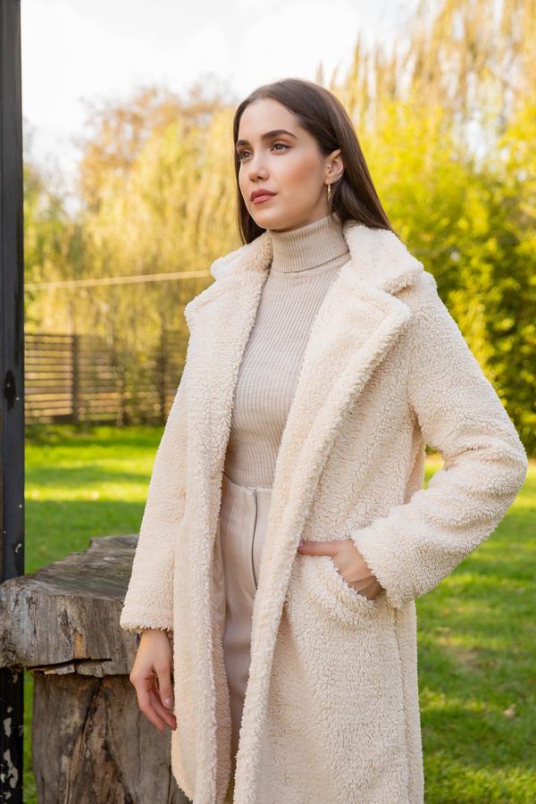 Crème Manteaux et Vestes