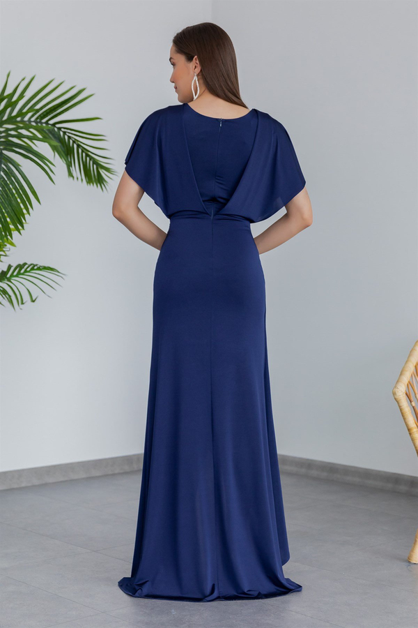 Bleu marine Robes de Soirée