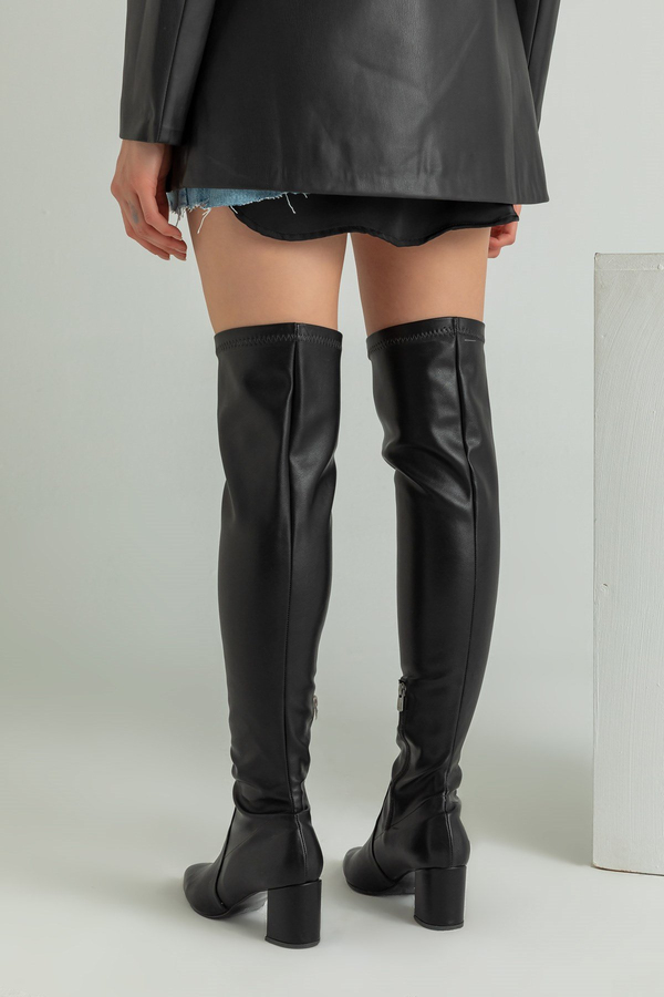 Schwarz Stiefel