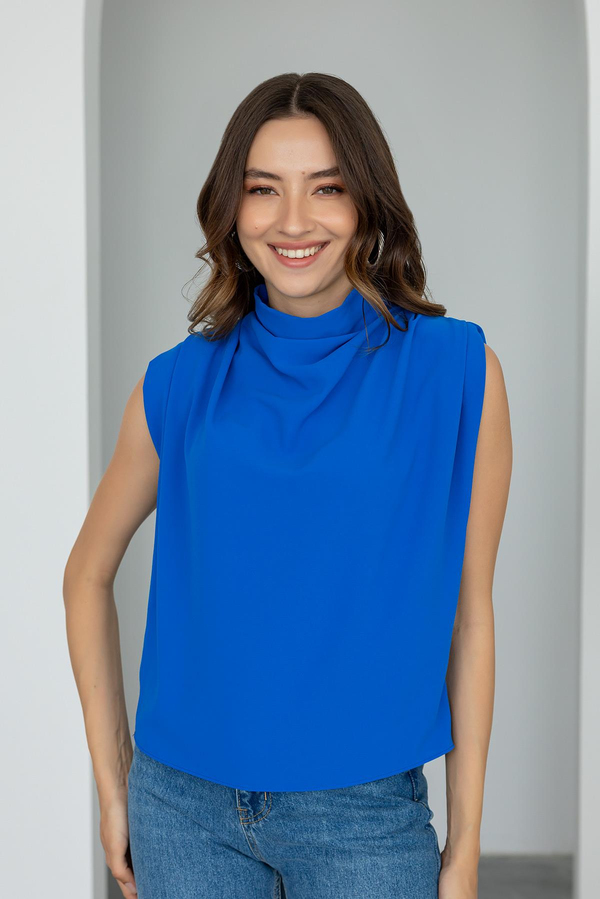 Blau Blusen