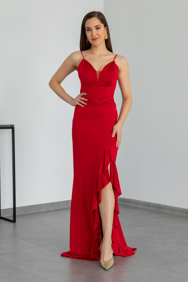Red Evening Dress