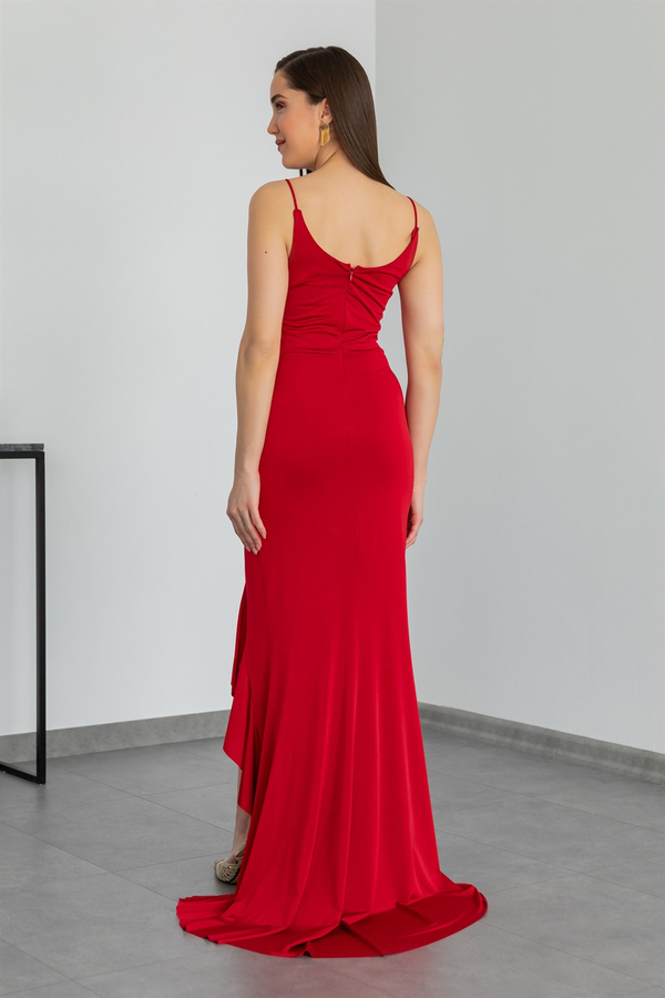 Red Evening Dress