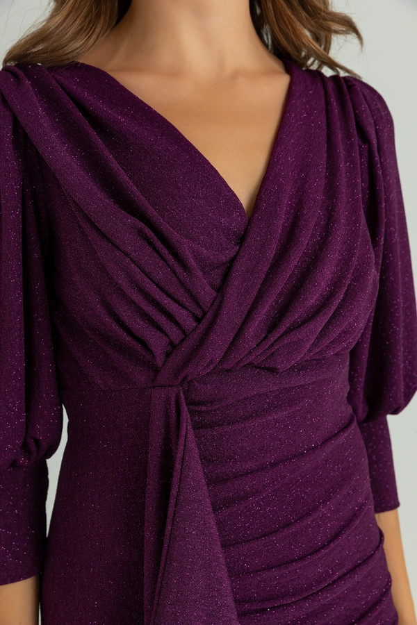 Purple Evening Dress