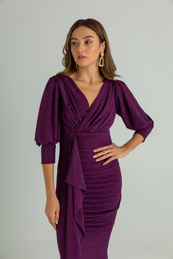 Purple Evening Dress