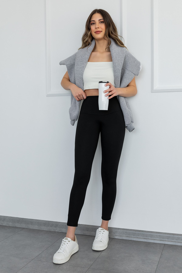 Schwarz Leggins