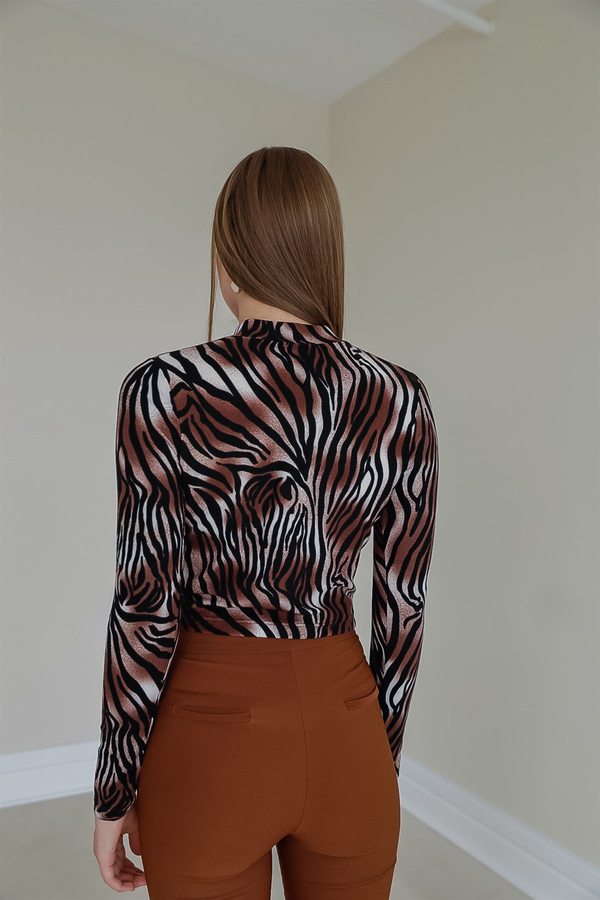 Brown Blouse