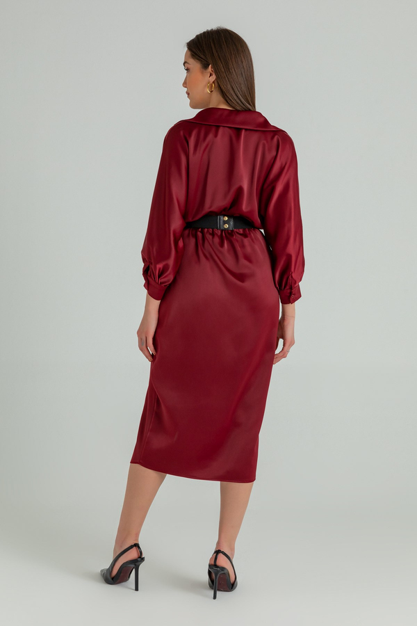 Burgundy Dress