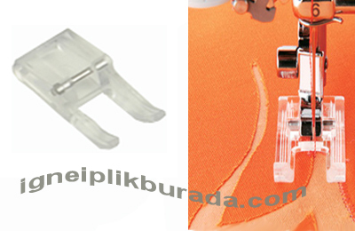 Şeffaf Açık Parmak Piko Aplike Ayağı P60794W ürün galeri görseli 2