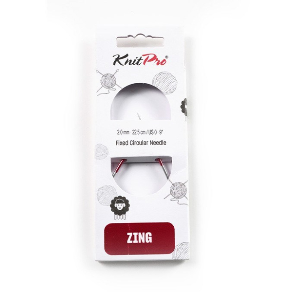 Knitpro | Zing | Sabit Misinalı Örgü Şişi | 22,50 Cm | 2.00mm | 47080 | galeri görseli 3