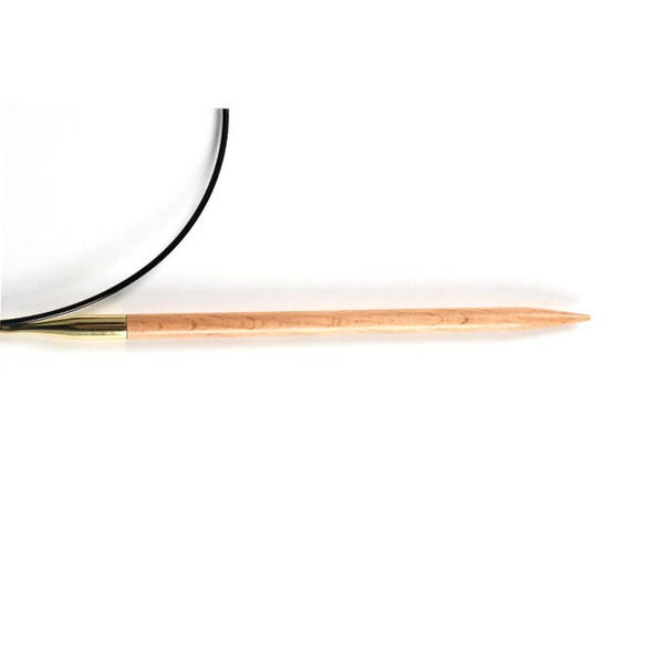 KnitPro | Sabit Yuvarlak Örgü Şişleri | Basix Kayın Ağacı | 80cm | 6.00mm | 35332 | galeri görseli 4