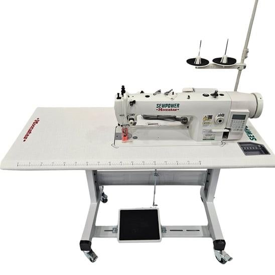 FDMSTAR Sewpower SP-0313-D4 Deri Düz Dikiş Makinesi çalışma alanı görünümü