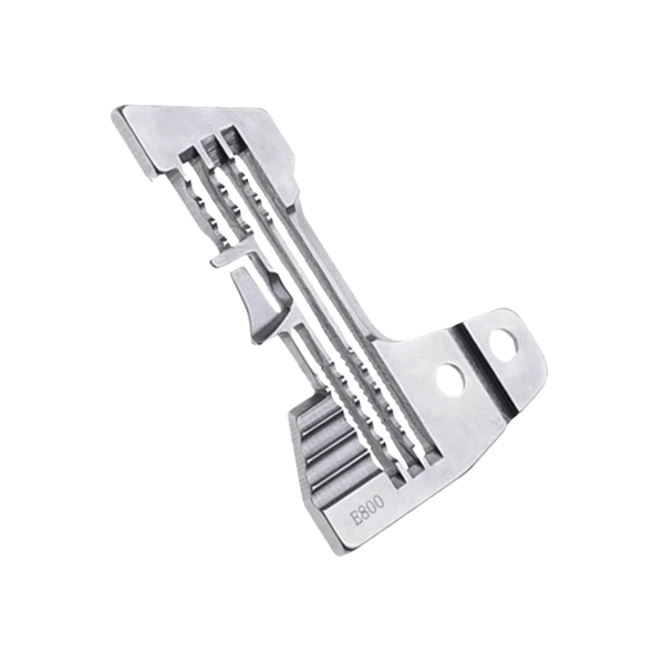 FDM Siruba 3 İplik Overlok Makine Plakası E800 4mm ürün görseli 2