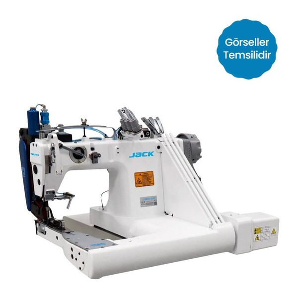 Jack JK-T9280D-53-Q 3 iğne zincir dikiş kollu makinesi ana görsel