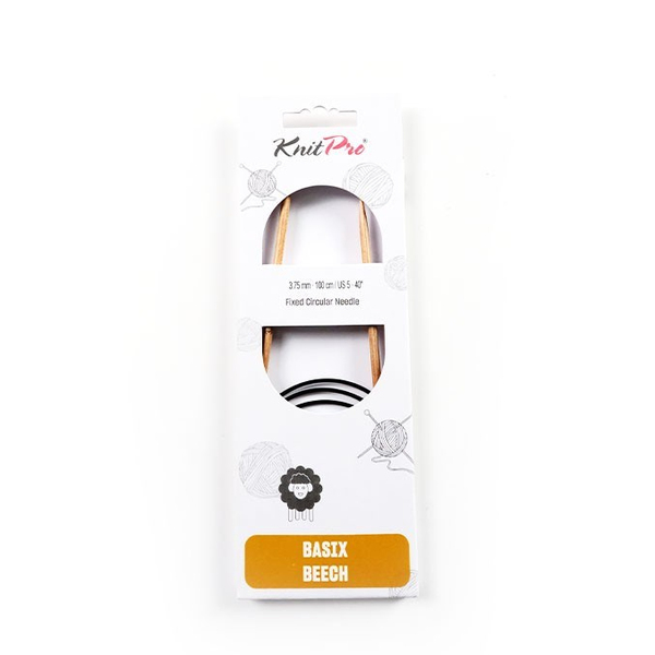 Knitpro | Basix Kayın Ağacı | Sabit Cn | 100cm | 3.75mm | Basix Beech Fixed C.N | 35618 | galeri görseli 4