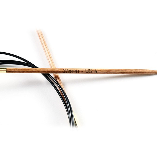 Knitpro | Basix Kayın Ağacı | Sabit Cn | 150cm | 3,50mm | Basix Beech Fixed C.N | 35412 | galeri görseli 4