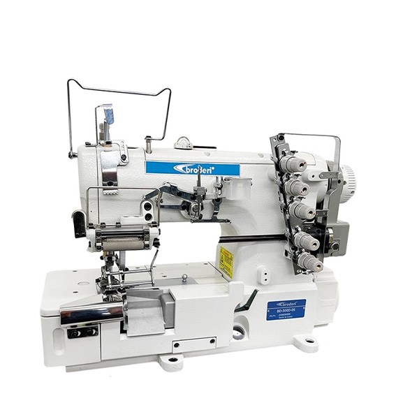 FDM Broderi BD-500D-05 Sağdan Bıçaklı Reçme Makinesi, Direct Drive, Regulalı, Kafadan Motorlu, İğne Pozisyonlu, Tabla ve Tekerlekli Ayak ürün görseli ana görseli