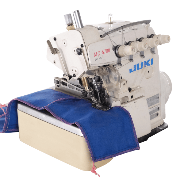 2.El Juki MO-6716 5 İplik Overlok Makinesi motor ve gövde detay görseli
