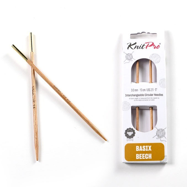 Knitpro | Zing | Değiştirilebilir | Misinalı Şiş Seti | 13 cm | Basix Beech Normal I.Chng | Ndl -3.00mm | 35631 | ana hero görseli