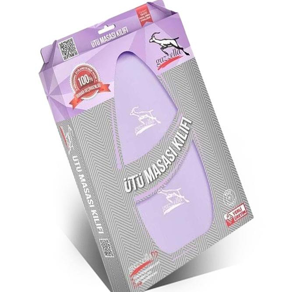FDM Gazzella Siltex Ev Tipi Masa Bezi | Kutulu | Logolu | Isıya Dayanıklı | Lila | 135X50 Cm | Sy Stx 3285 H | Alev Almaz ana hero görseli