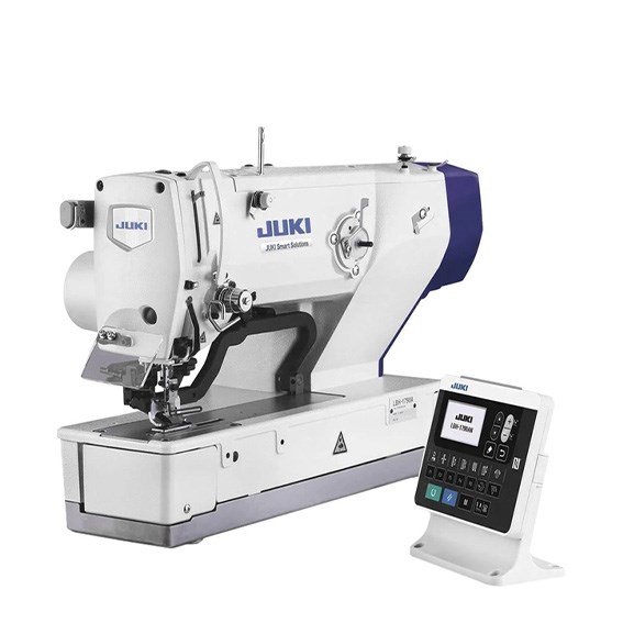 FDM Juki Lbh-1790ANS Elektronik İlik Makinesi, Direct Drive, İplik Kesmeli, Ayak Kaldırmalı, Kafadan Motorlu, Tek Pedal Üniteli ana ürün görseli