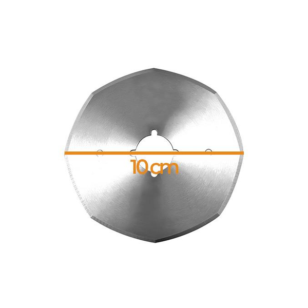 Fdm | Yuvarlak Kesim Motoru Bıçağı | Köşeli | Bıçak Çap:10 cm | 8 Köşe | Rs-100 Bıçak galeri görseli 2
