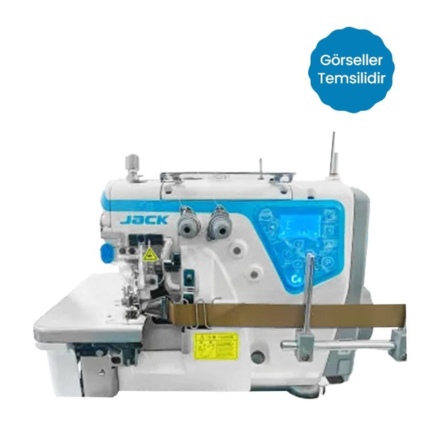 Jack | JK-C4-02X250 | 4 İplik Kesicili Overlok Makinesi | Cep Biye Overlok Makinesi | Cep Biye Kesicili ana ürün görseli