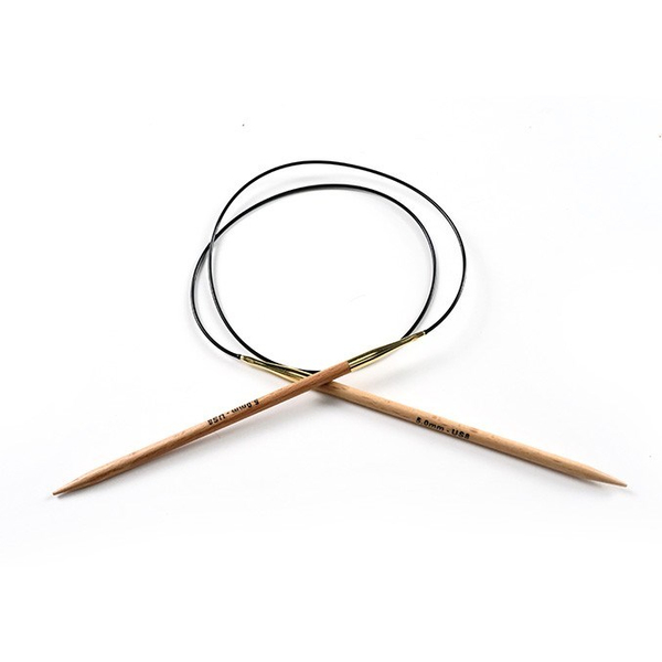 Knitpro | Basix Kayın Ağacı | Yuvarlak Örgü Şişi | 80cm | 5.00mm | 35386 | galeri görseli 2