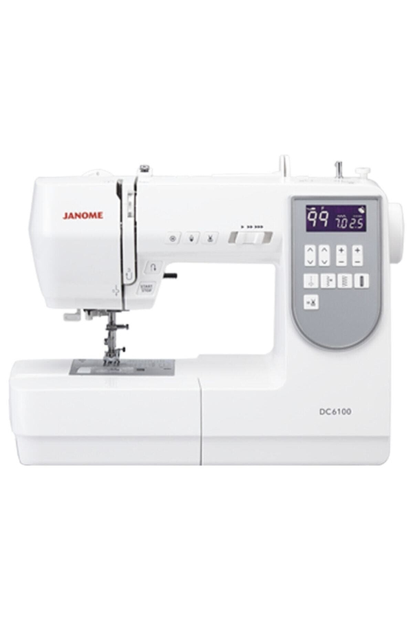 Janome DC6100 Elektronik Dikiş Makinesi 100 Dikiş Programı, LCD Ekran, 7 mm Zigzag ve Otomatik İplik Kesme ürün görseli 3