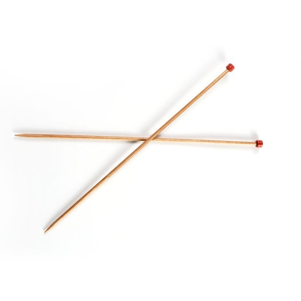 Knitpro | Basix Kayın Ağacı | Tekli Pn | 25cm | 3.75mm | Basix Beech | Single P.N | 35423 | galeri görseli 2