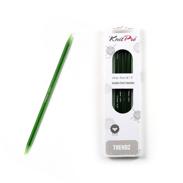Knitpro | Trendz | Çift Uçlu Örgü Şişi | 15cm | 4.50 mm | 51004 | ana hero görseli