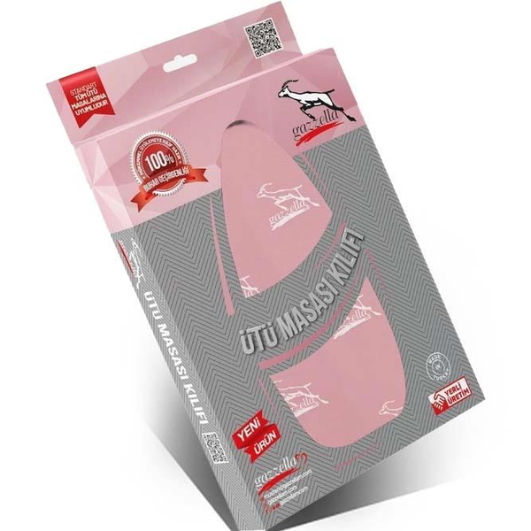 FDM Gazzella Siltex Ev Tipi Masa Bezi | Kutulu | Logolu | Isıya Dayanıklı | Pembe | 135X50 Cm | Sy Stx 3285 B | Alev Almaz ana hero görseli