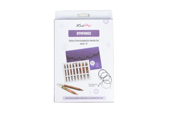 Knitpro | SYMFONIE | Değiştirilebilir Ahşap | Misinalı | Şiş Seti | 13 cm | 20661 ana hero görseli