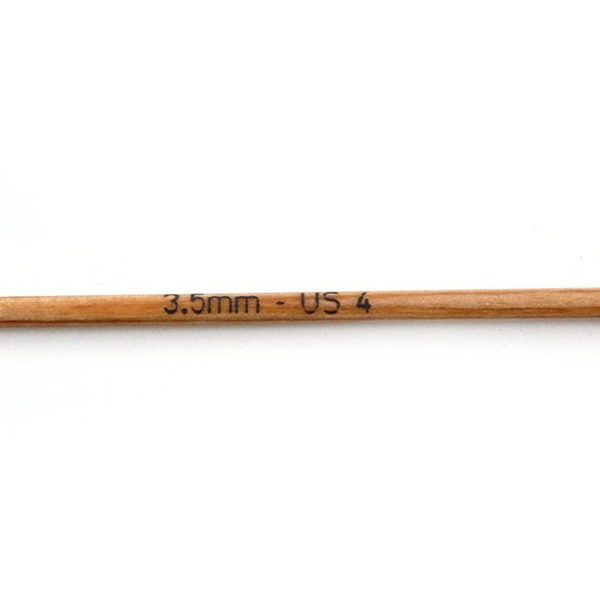 Knitpro | Basix Kayın Ağacı | Tekli Pn | 25cm | 3.50mm | Basix Beech | Single P.N | 35422 | galeri görseli 3