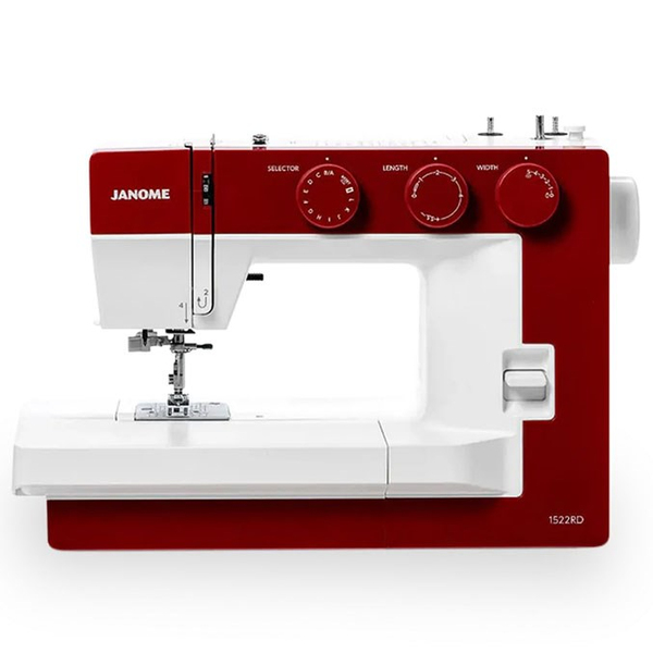 Janome 1522RD Kırmızı ev tipi dikiş makinesi ana ürün görseli