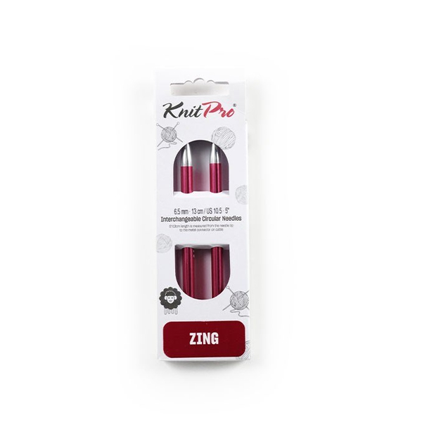 Knitpro | Zing | Normal Değiştirilebilir Şişler | 6.50mm | INTERCHANGEABLE NDL | 47508 | galeri görseli 2
