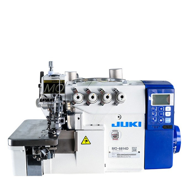 Juki MO-6814S kafadan motorlu full otomatik 4 iplik overlok makinesi ana görseli