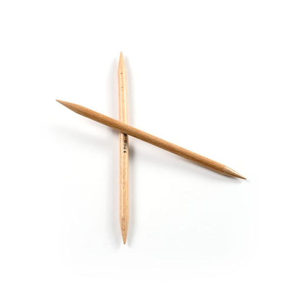 KnitPro | Huş Ağacı | Basix Birch | 9mm | 20cm | Çorap Şişi | 35125 | galeri görseli 2