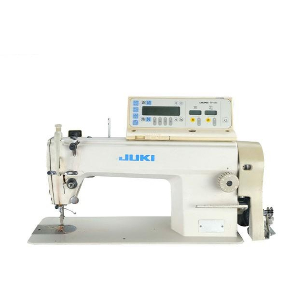 2.El Juki DDL-5550N-7 Elektronik Düz Dikiş Makinesi İp Kesicili Tam Otomatik SC1 Motorlu galeri görseli 2