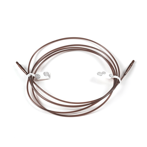 Knitpro | Zing | Kahverengi kablo | 126-150 cm | Değiştirilebilir Örgü Şişleri İçin | Ginger | Needle Harness | Nylon | Natural | Brown | Single Cord | 31297 | galeri görseli 5