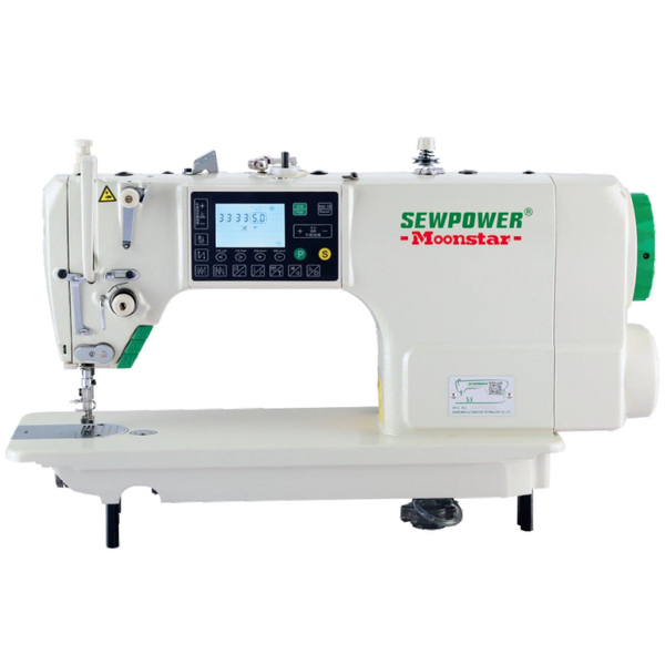 Sewpower SP-S3 elektronik düz dikiş makinesi yakın gövde ve panel görseli