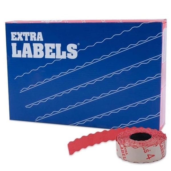 FDM | Labels | 4 No | Kırmızı Meto Etiketi | 42 Rulo | 1 Rulo 1000 Adet | Orta Yapışkanlı ana hero görseli
