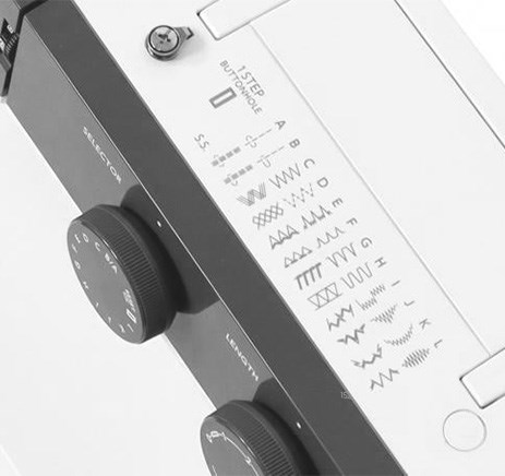 Janome 1522LG gri dikiş makinesi galeri görseli 4