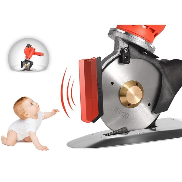 Akülü Yuvarlak Kumaş Kesim Motoru 4inç / DC-100 (YCM-40) ürün detay görseli 7