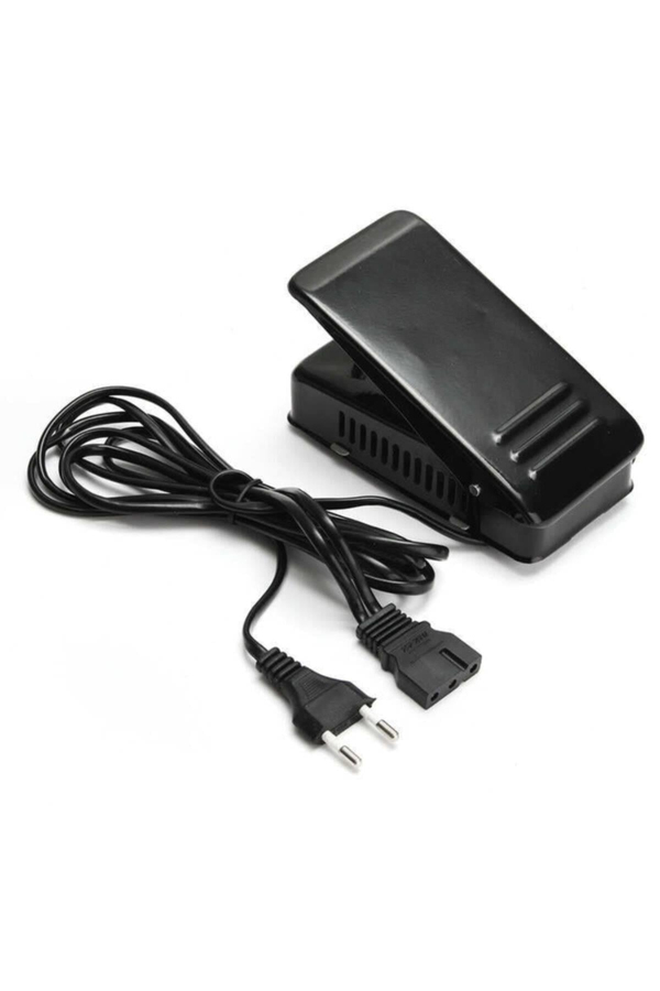 FDM 130W Ev Tipi Dikiş Makinesi Motoru ve Pedalı Kayışlı Set 1 Motor 1 Pedal 1 Kayış 2 Kömür kullanım alanı anlatım görseli 1