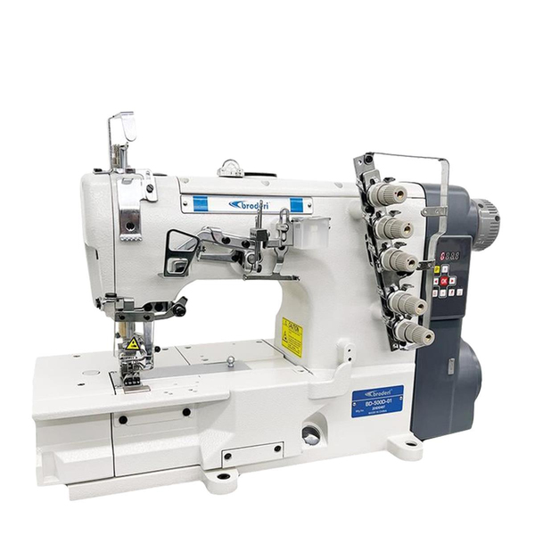 Broderi | BD-500D-01 | Etek Reçme Makinesi | Direct Drive | İğne Pozisyonlu | Kafadan Motorlu ürün görseli ana görseli