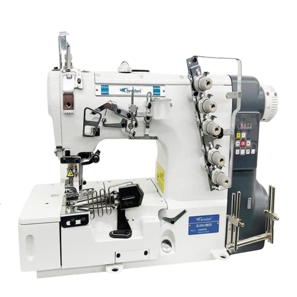 Broderi | BD-500D-02 | Bant Reçme Makinesi | Biye Reçme Makinesi | Direct Drive | İğne Pozisyonlu | Kafadan Motorlu detay anlatım görseli
