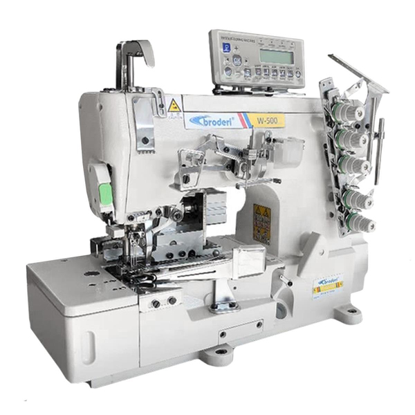FDM Broderi BD-562-02BB/G-DD Elektronik Giyotinli Bant Reçme Makinesi, Direct Drive, Ayak Kaldırmalı, İplik Kesmeli, Kafadan Motorlu, İğne Pozisyonlu, Tabla ve Tekerlekli Ayak ürün görseli ana görseli