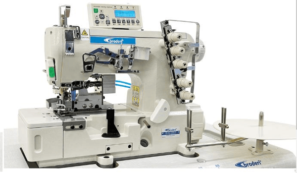 FDM Broderi BD-562-02BB/G-DD Elektronik Giyotinli Bant Reçme Makinesi, Direct Drive, Ayak Kaldırmalı, İplik Kesmeli, Kafadan Motorlu, İğne Pozisyonlu, Tabla ve Tekerlekli Ayak ürün görseli 3