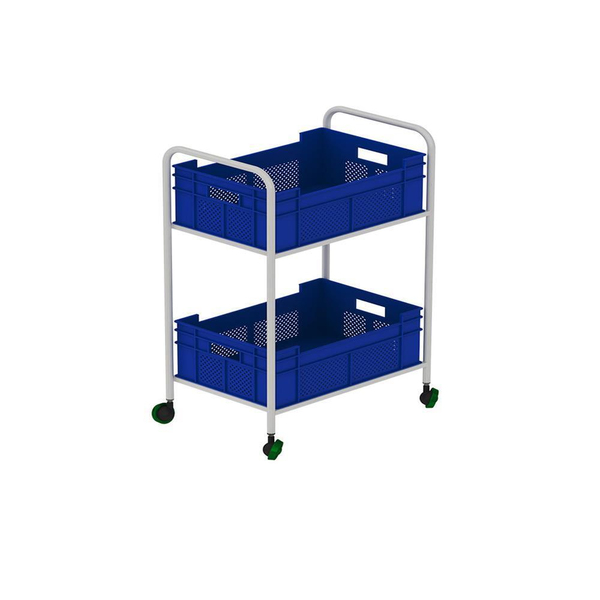 Fdm Transport Taşıma Arabası | Çift Sepetli | En:40Cm | Boy:600Cm | Yükseklik:76Cm | T05 ana hero görseli