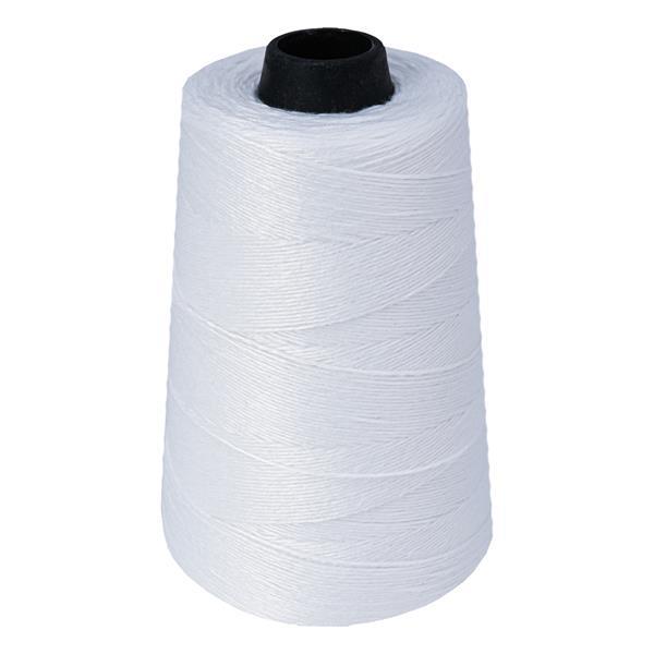 FDM Çuval Ağzı Dikiş Makinesi İpi 3 Kat 26 No Beyaz %100 Polyester Konik Makara Çuval ve Torba Kapatma İpliği ürün detay görseli 6